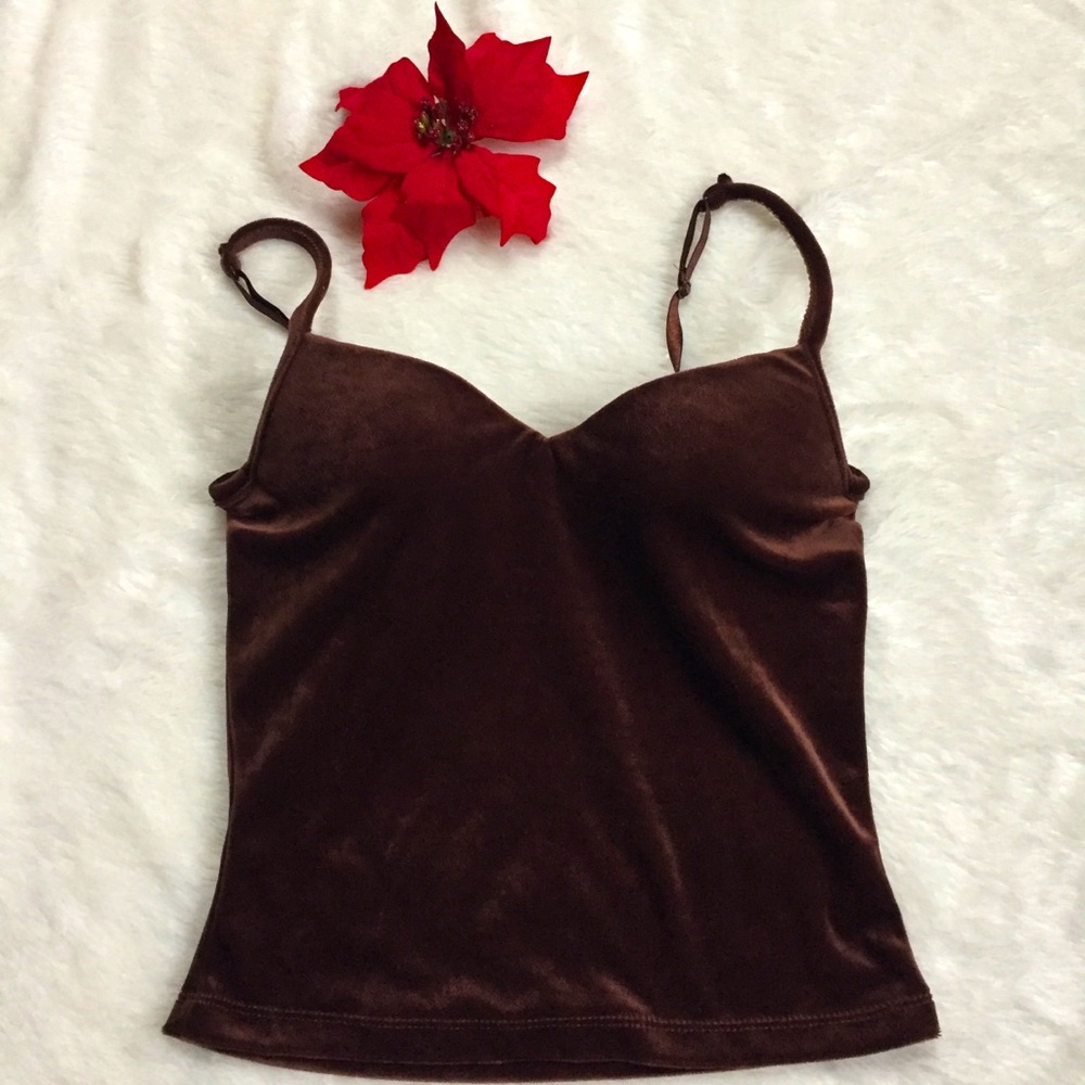 Charlotte Russe Velvety Camisole